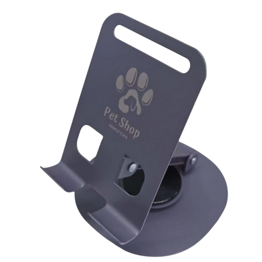 Soporte de teléfono de Escritorio Plegable portátil Antideslizante 360 Soportes de teléfono móvil de Metal Giratorio para Todos los teléfonos